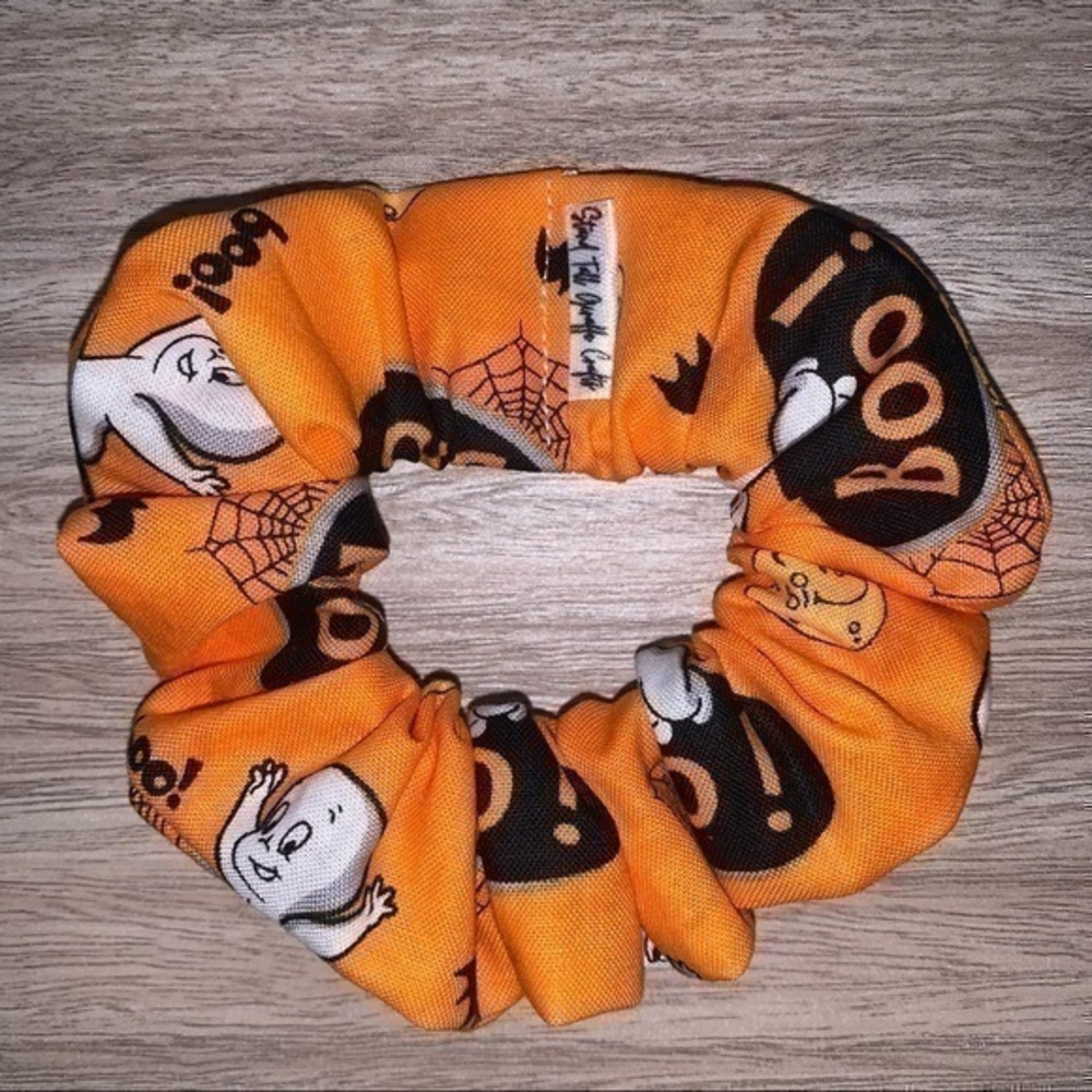 $7ea or 3/$15 Casper the friendly ghost orange hair Scrunchie new